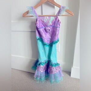 Disney Deluxe Ariel Little Mermaid dress with sound machine